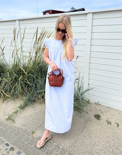 Frau - Stockholm Kjole - Blue Cameo Stripe